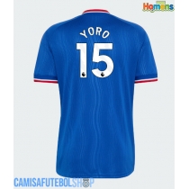 Camisa de time de futebol Manchester United Leny Yoro #15 Replicas 2º Equipamento 2026-27 Manga Curta